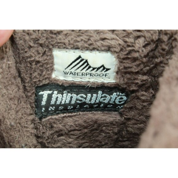 Sorel Maribel Brown Leather Side Zip Waterproof Insulated Winter Boots Size 7 - Picture 9 of 10